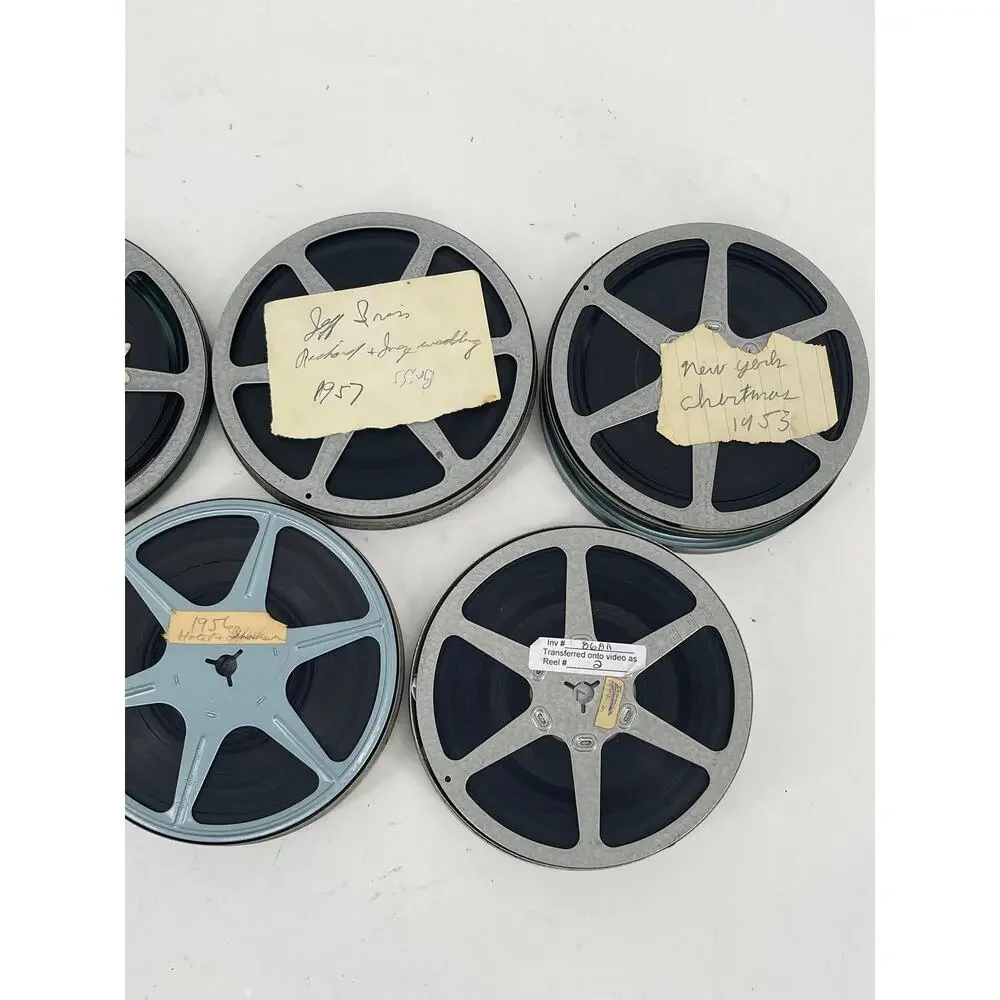 Vintage 8mm Home Movie Film Reel Lot 7 Reels Films Estate Find